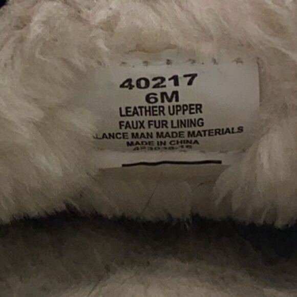 Minnetonka 40217 Leather Upper Suede Women’s Size 6M Black Moccasins - Picture 12 of 14